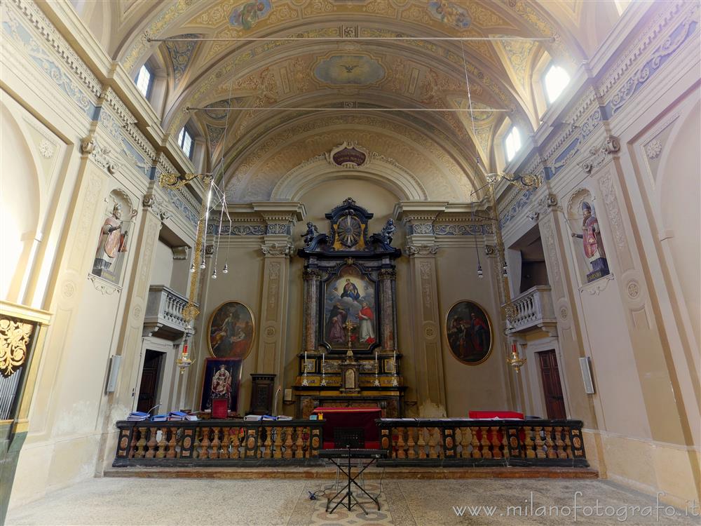 Busto Arsizio (Varese, Italy) - Interior of the Church of St. Anthony Abbot
